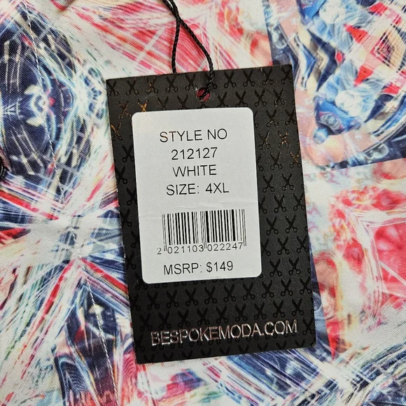 Bespoke Men's 4XL Designed in Miami NEW - Picture 10 of 16